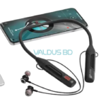 Valdus VS-83 Neckband – 150H Playback, Bluetooth 5.4, TF Card Wireless Earphone